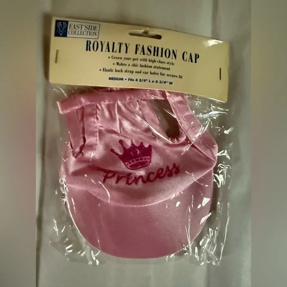 Pink Princess Dog Shirt & Hat NWT - Picture 6 of 7